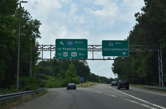 I-95 south at I-64/194 - Richmond, VA