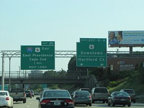 I-95 south at I-195/US 6 - Providence, RI