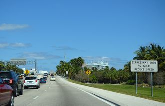 I-195 east at SR 907/Alton Rd - Miami Beach, FL