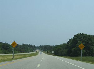 I-195 east at Route 5 - Saco, ME