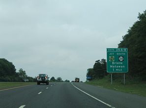I-195 east at Garden State Pkwy/Route 34 - Wall Twp, NJ