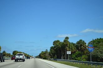I-195 east - Julia Tuttle Causeway - Miami, FL