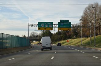 I-195 south at SR 76 - Richmond, VA