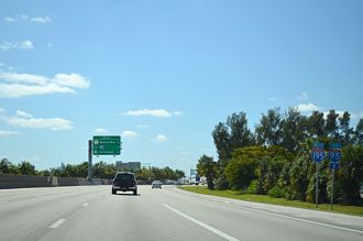 I-195 west - Julia Tuttle Causeway - Miami, FL