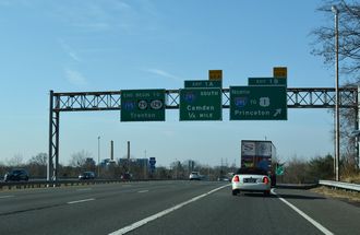 I-195 west at I-295/Route 29 - White Horse, NJ