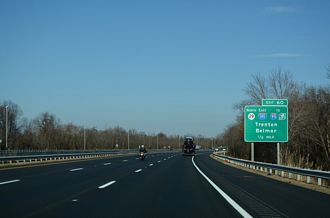 I-295 north at I-195/Route 29 - Hamilton Twp, NJ