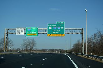 I-295 north at I-195/Route 29 - White Horse, NJ