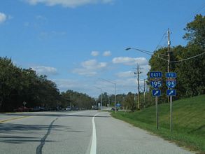 Rolling Rd north at I-195/MD 166 - Catonsville