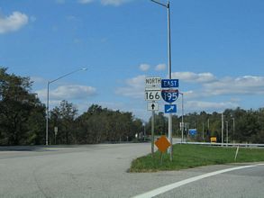 Rolling Rd north at I-195/MD 166 - Catonsville