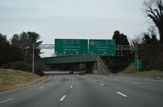 SR 76 north at I-195 - Richmond, VA