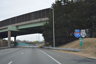 SR 76 north at I-195 - Richmond, VA