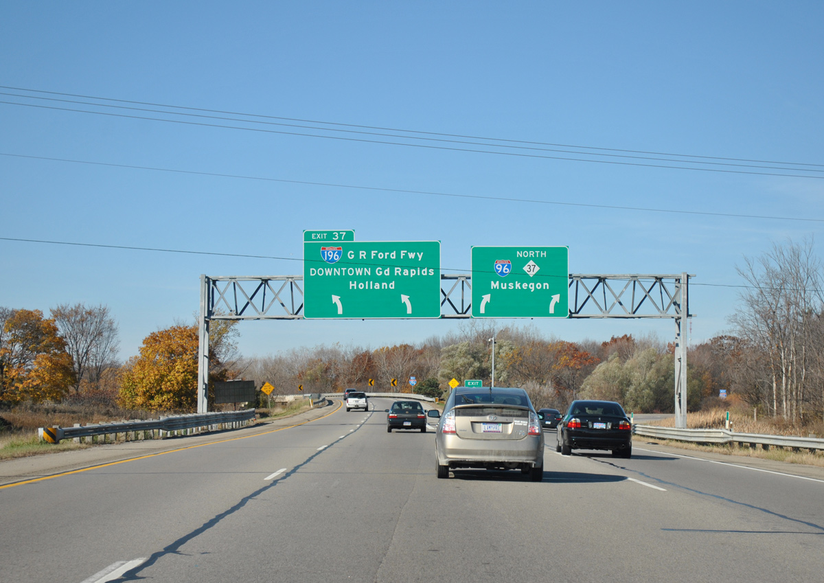 I-96 west at I-196 - 2011