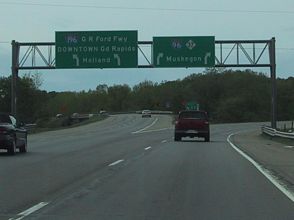 I-96 west at I-196 - 2001