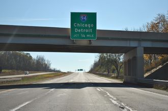 I-196 south at I-94 - Benton Harbor, MI