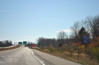I-196 south at I-94 - Benton Harbor, MI