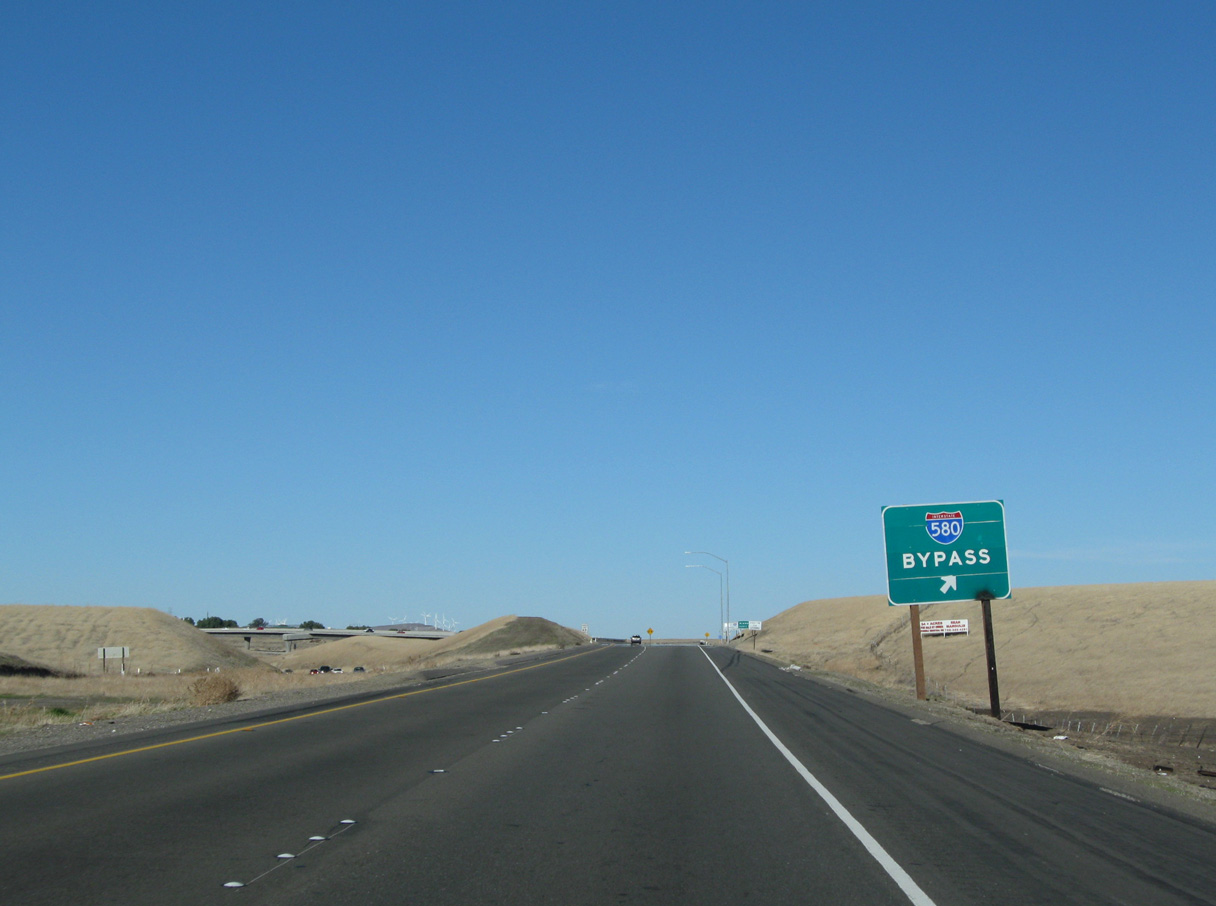 I-580 west at I-205
