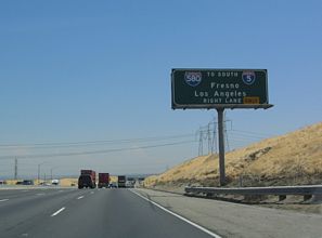 I-580 east at I-205 - 2004