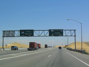 I-580 east at I-205 - 2004