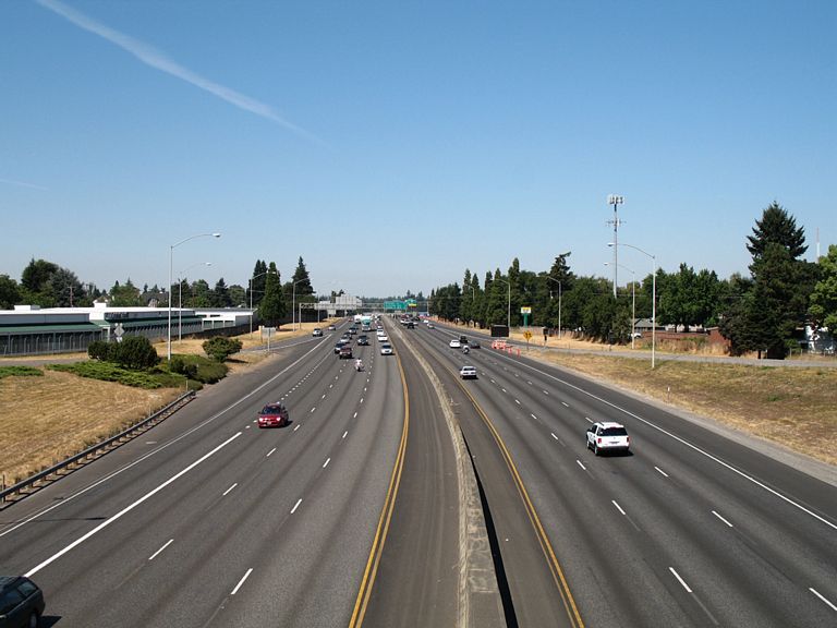 OR 212 at Interstate 205 in Clackamas. 