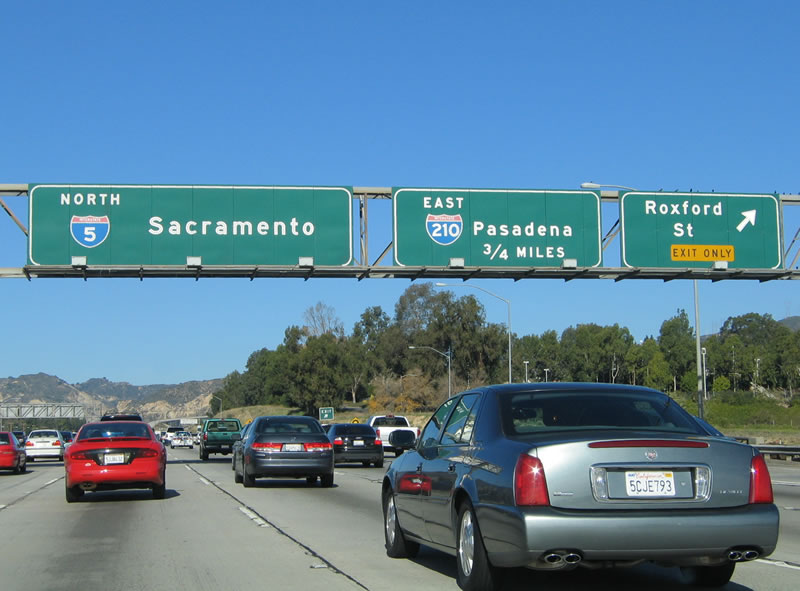 I-5 north at I-210 - 2004