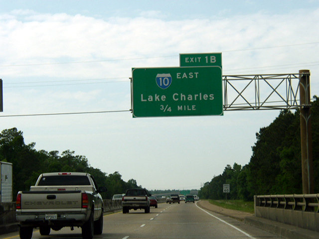 I-210 west at I-10 - Sulphur, LA 2003