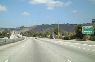 SR 71 north at I-10/210 - Pomona, CA