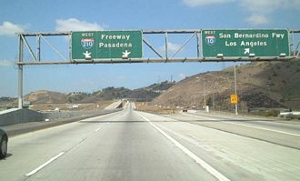 SR 71 north at I-10/210 - Pomona, CA