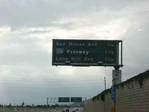 SR 210 west at I-210/SR 57 - 2002