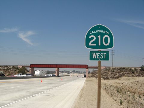 SR 210 west - Muscoy, CA