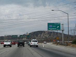 I-5 north at I-210 - Sylmar, Los Angeles, CA