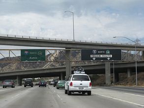 I-5 north at I-210 - Sylmar, Los Angeles, CA
