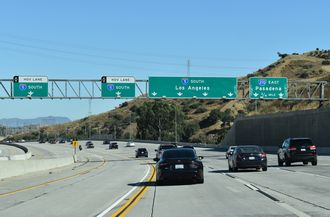 I-5 south at I-210 - Los Angeles, CA