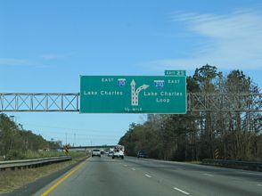I-10/210 east split - Sulphur, LA 2006
