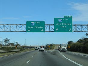I-10/210 east split - Sulphur, LA 2006