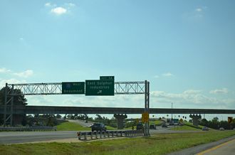 I-210 west at I-10 - Sulphur, LA