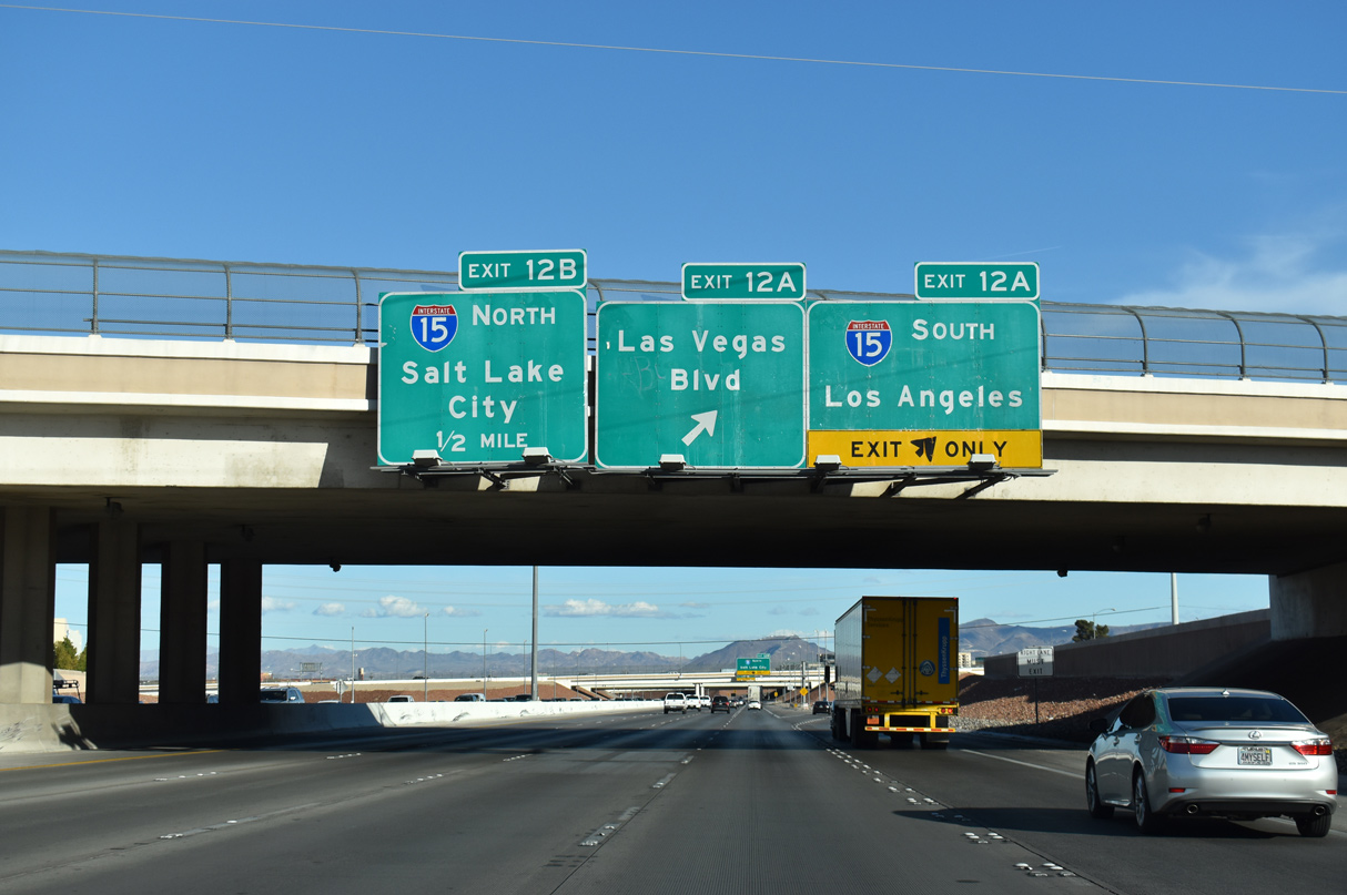 CC 215 east at I-15/215 - Enterprise, NV