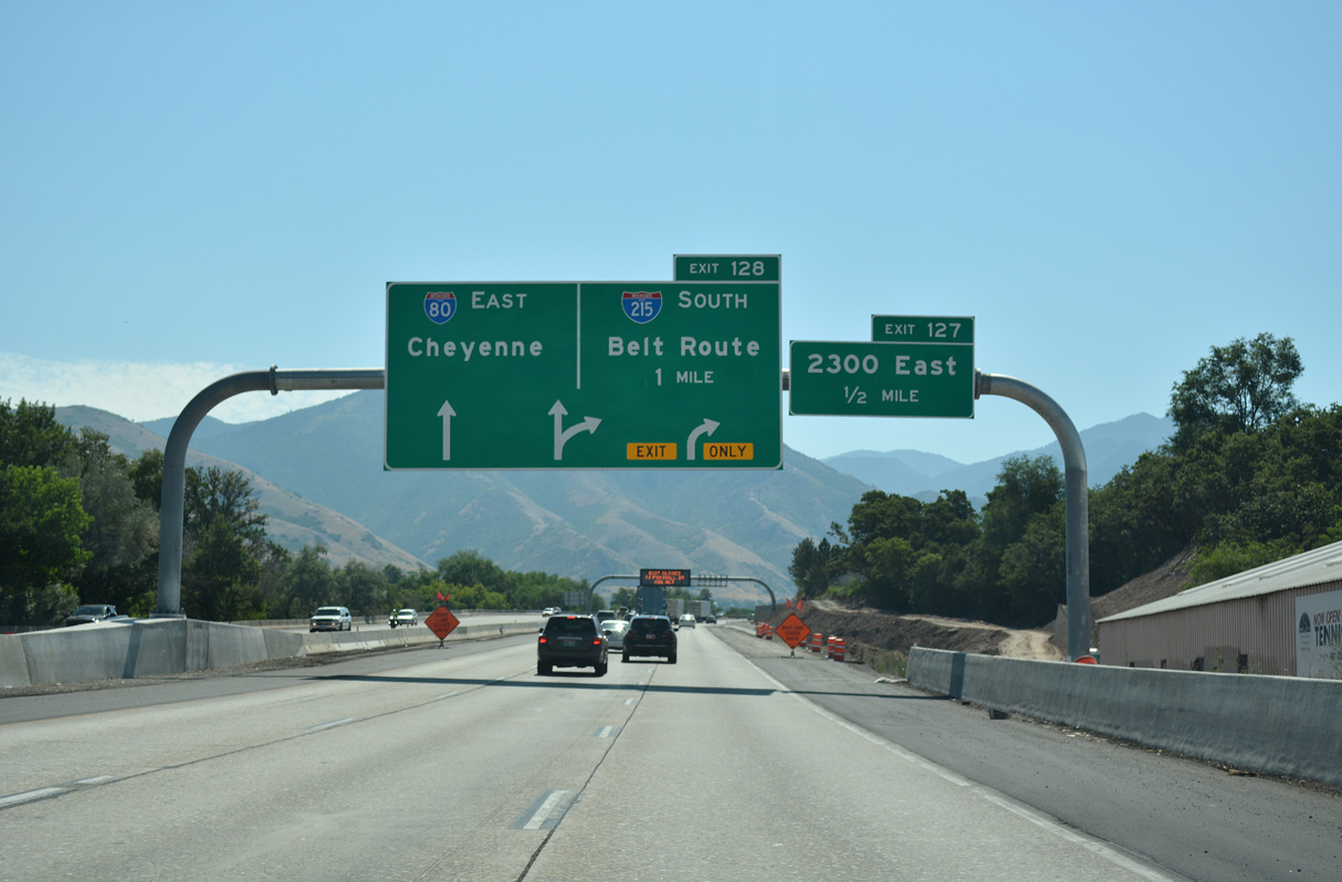 I-80 east at I-215 - Salt Lake City, UT