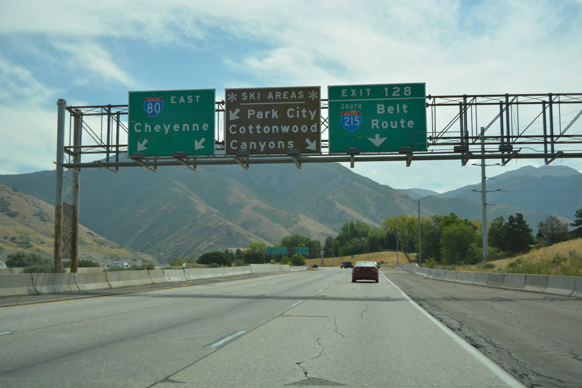 I-80 east at I-215 - 2016