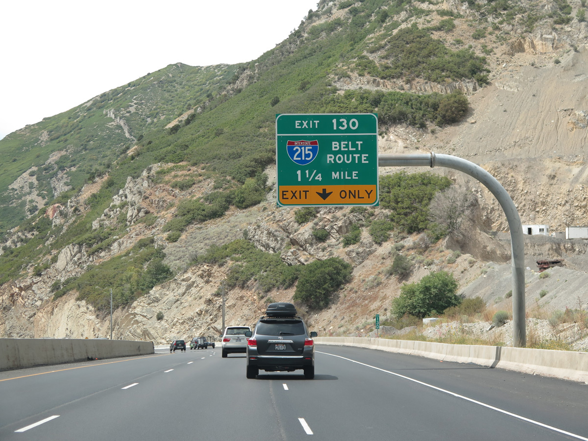 I-80 west at I-215 - 2014
