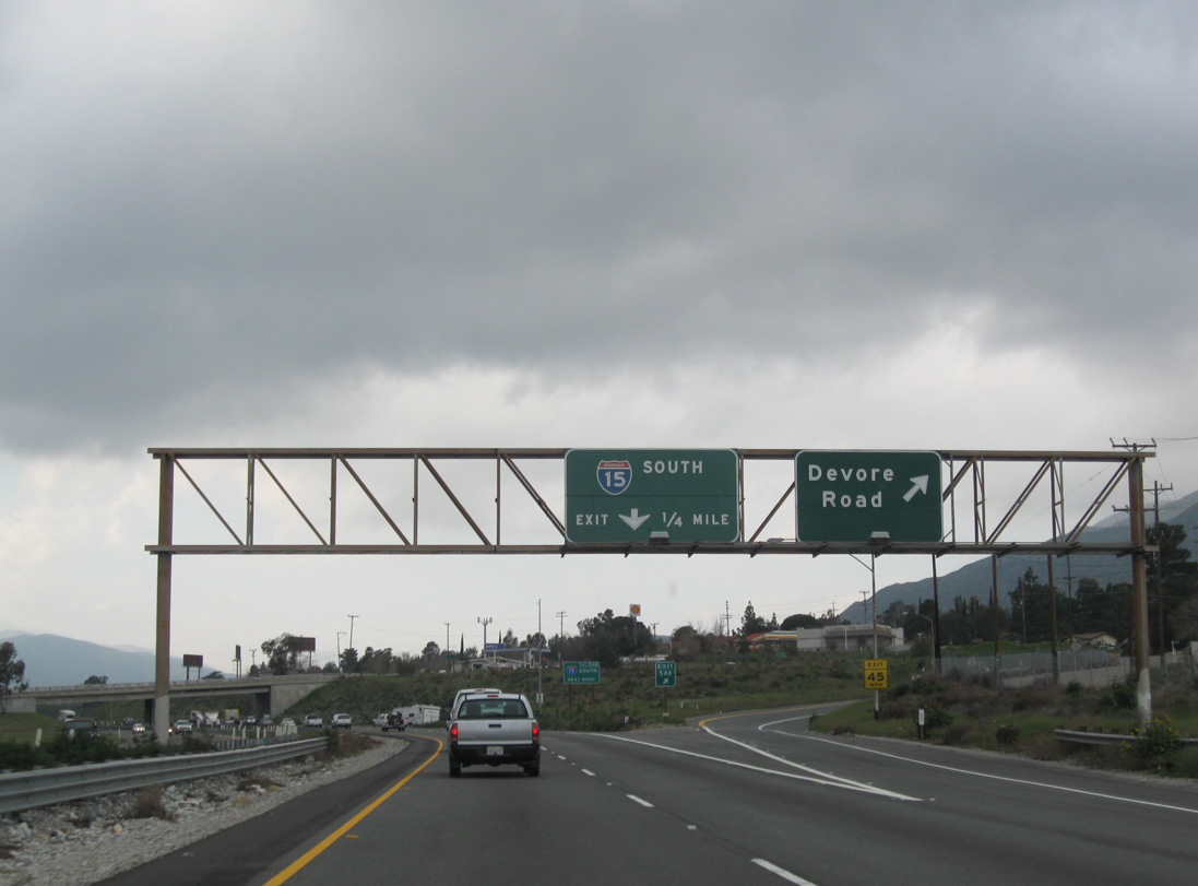 I-215 north at I-15 - 2010