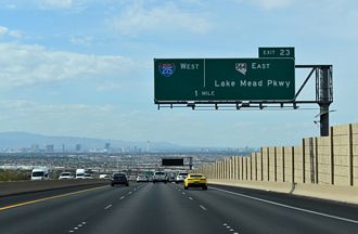 I-11/U.S. 93-95 North at Interstate 215 in Henderson, Nevada