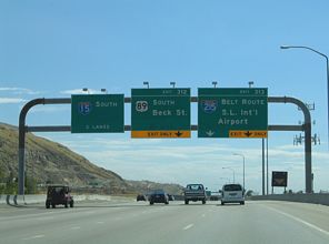 I-15 south at I-215 - 2005
