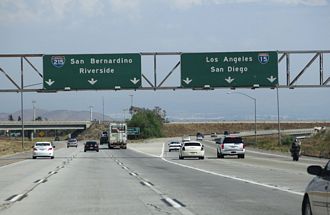 I-15 south at I-215 - 2013