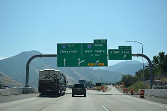 I-80 east at I-215 - Salt Lake City, UT