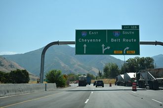 I-80 east at I-215 - Salt Lake City, UT