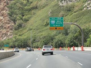 I-80 west at I-215 - 2014