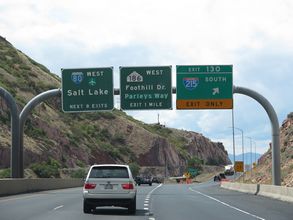 I-80 west at I-215 - 2014