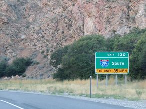 I-80 west at I-215 - Parleys Canyon, UT