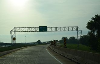 I-20 east at I-220 - Bossier City, LA