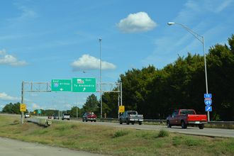 I-20 east at I-49-220/LA 3132 - Shreveport
